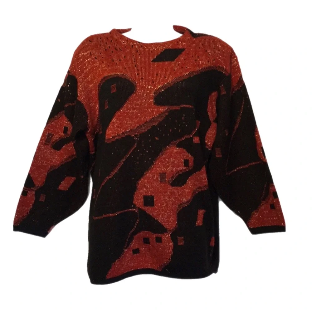 3/$20 Vintage 80s Leslie knits sweater
